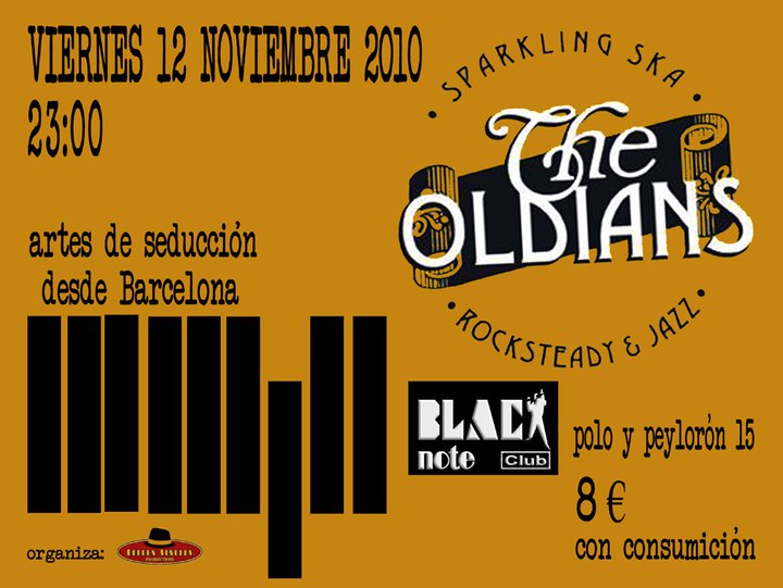 The Oldians al Black Note Club